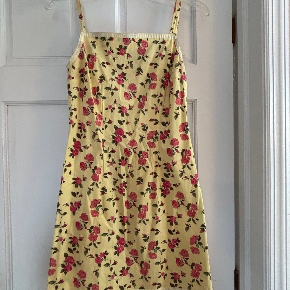 My Michele Yellow Flowered Dress